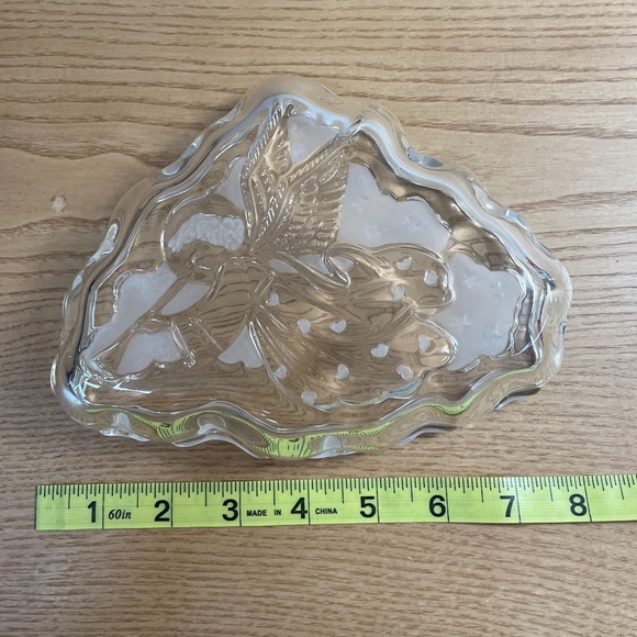 Mikasa Angel Music Sweets  Candy Dish Christmas Angel with Trumpet Organic Shape - Picture 5 of 6